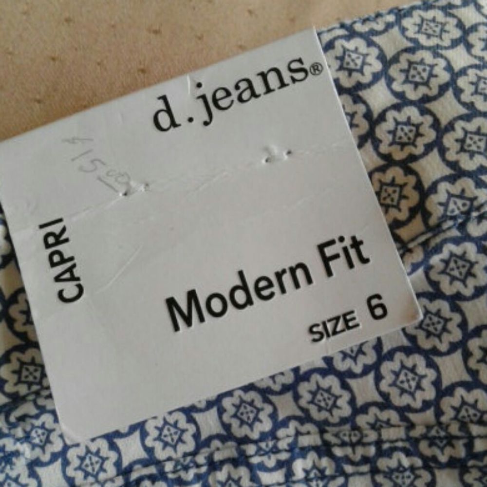 d jeans modern fit capris - Picture 10 of 10